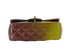 Mini Sunset Flap Bag, £2,950, Handbags, Brown/Green/Orange, Patent Leather, Top view